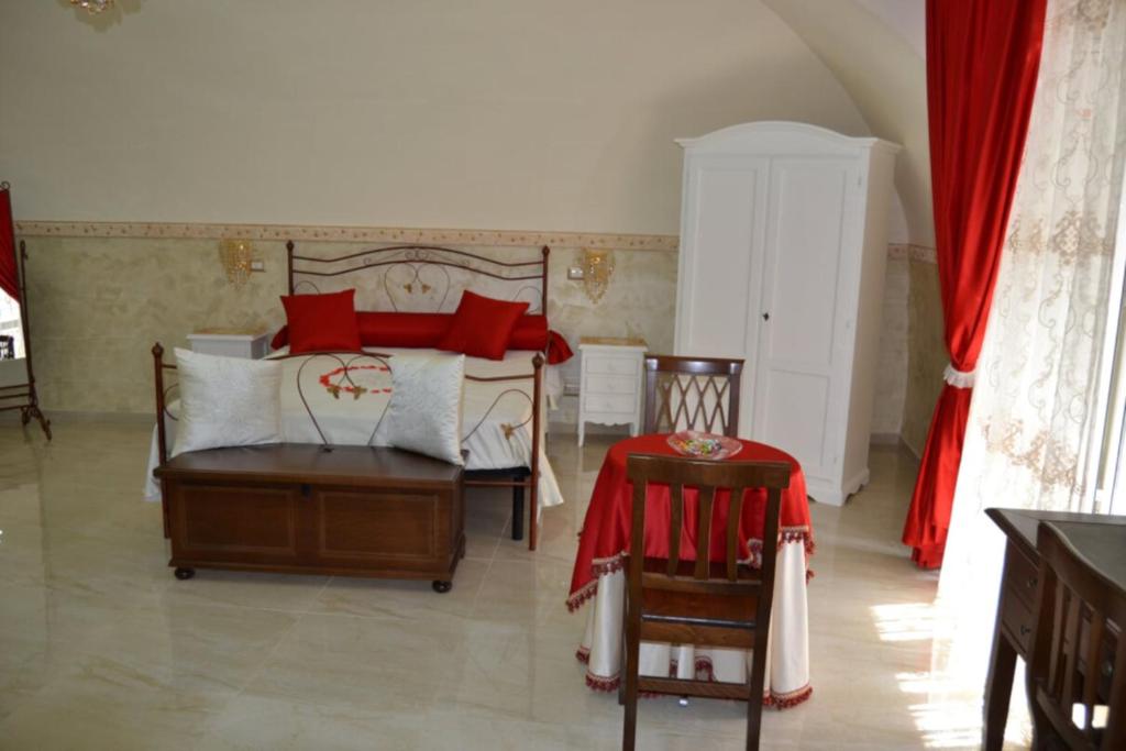 Posteľ alebo postele v izbe v ubytovaní B&B Punto Stella
