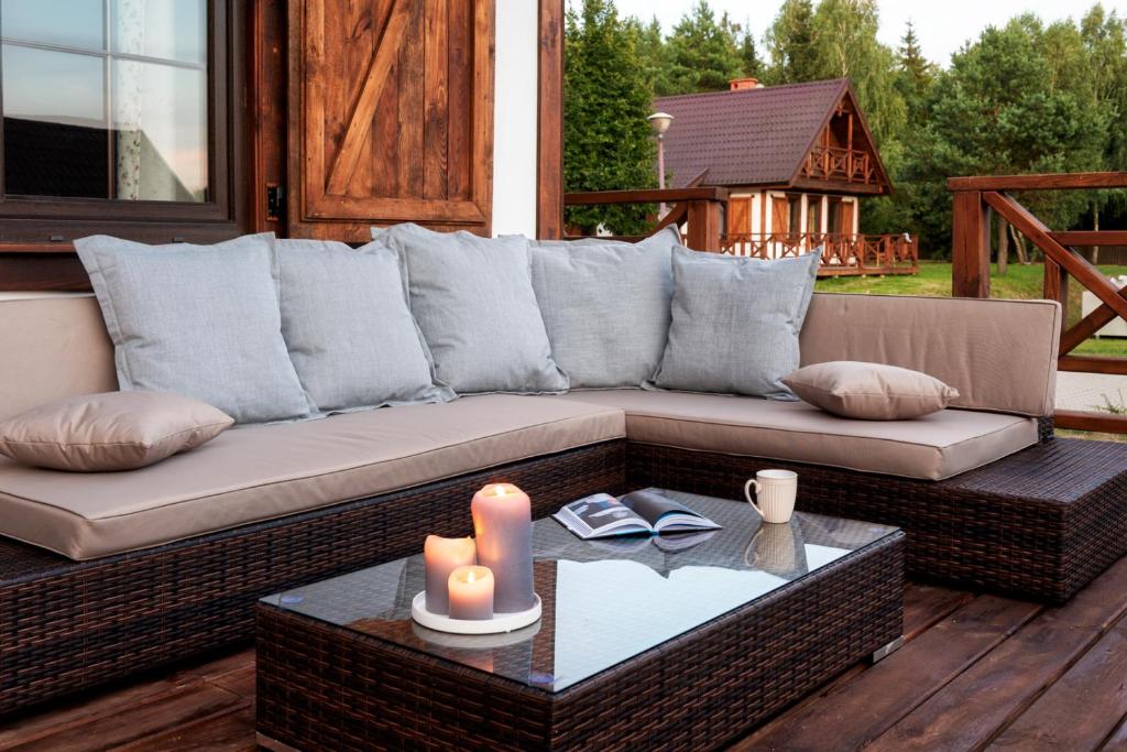 Posezení v ubytování Warmia Resort