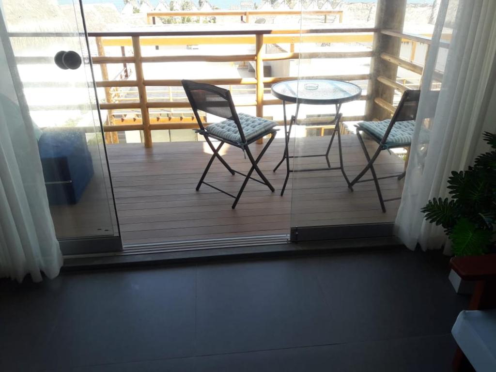 Balkón nebo terasa v ubytování PARADISE EN VICHAYITO