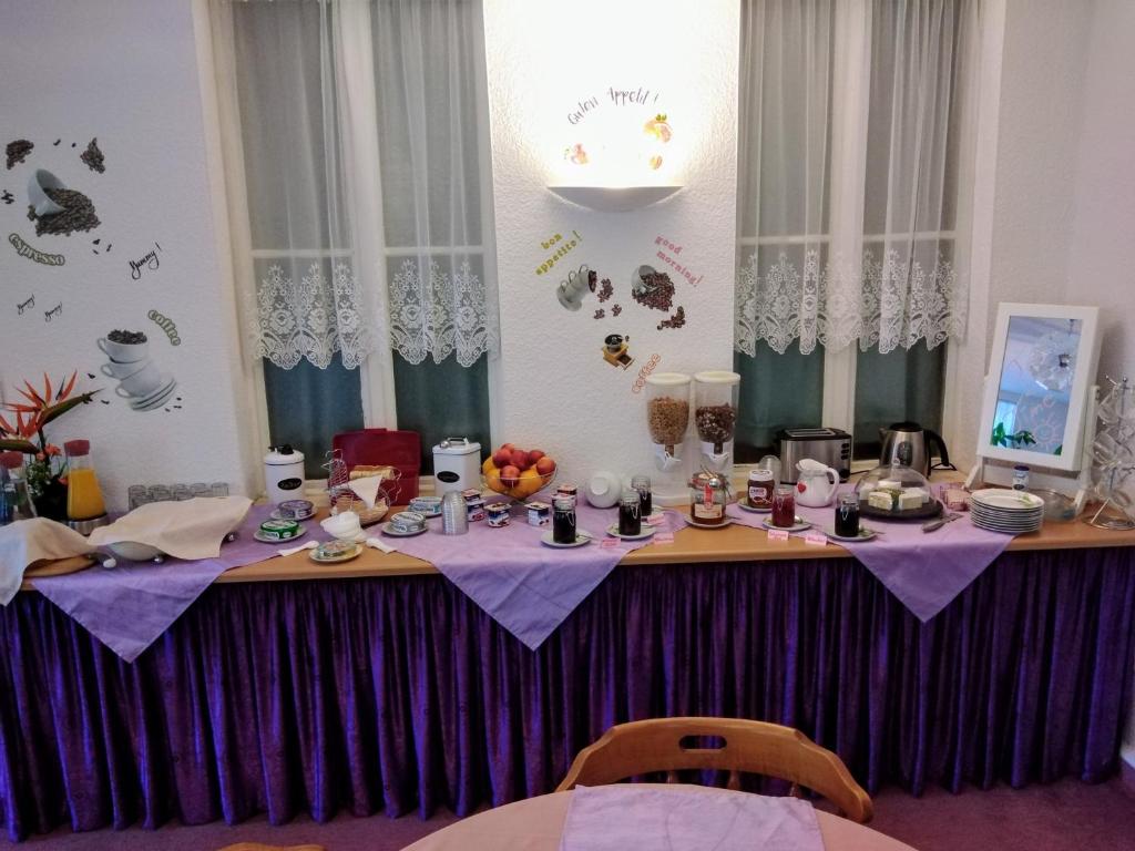 Nápoje v ubytování Pension Waldidyll