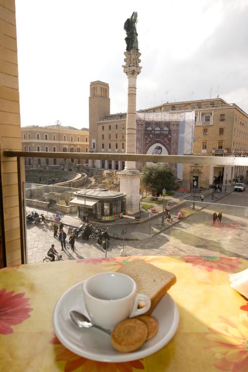 Nespecifikovaný výhled na destinaci Lecce nebo výhled na město při pohledu z bed and breakfast