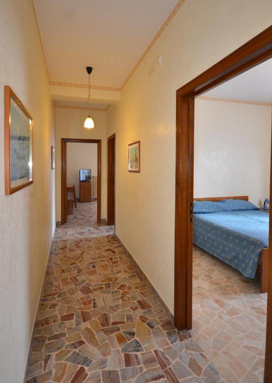 Postel nebo postele na pokoji v ubytování Hotel A-14
