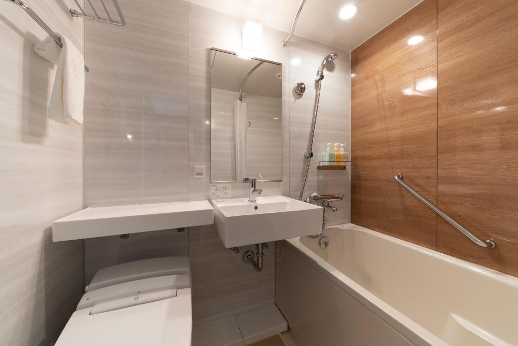 Koupelna v ubytování Hotel Associa Toyohashi