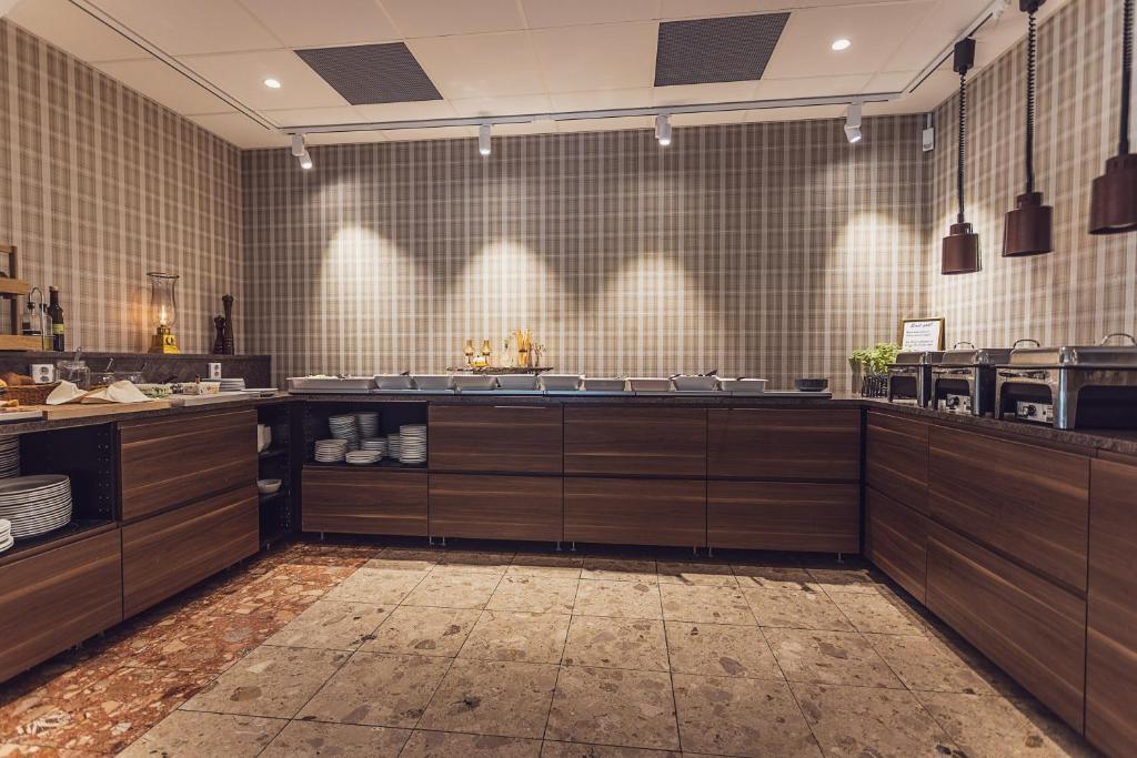 Kuchyň nebo kuchyňský kout v ubytování Best Western Hotel Varnamo