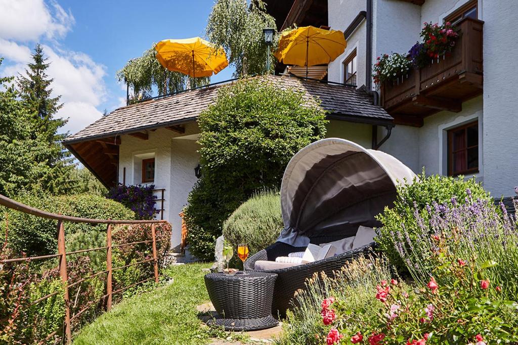 Zahrada ubytování Hotel Häuserl im Wald
