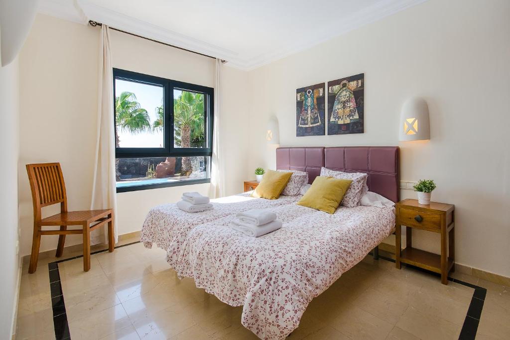 Postel nebo postele na pokoji v ubytování Hipoclub Villas,"Tabaro"villa