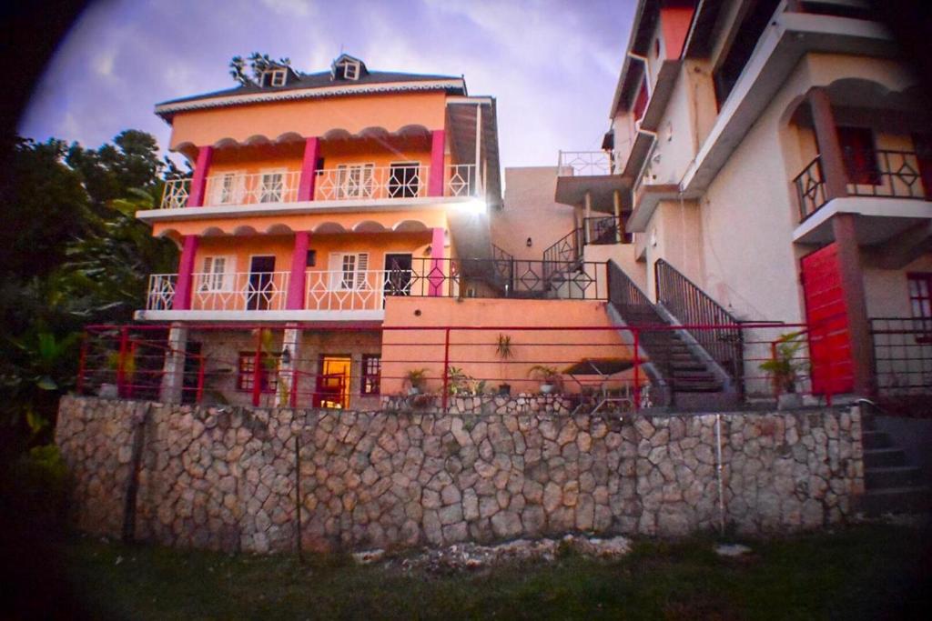 Budova, kde se bed and breakfast nachází