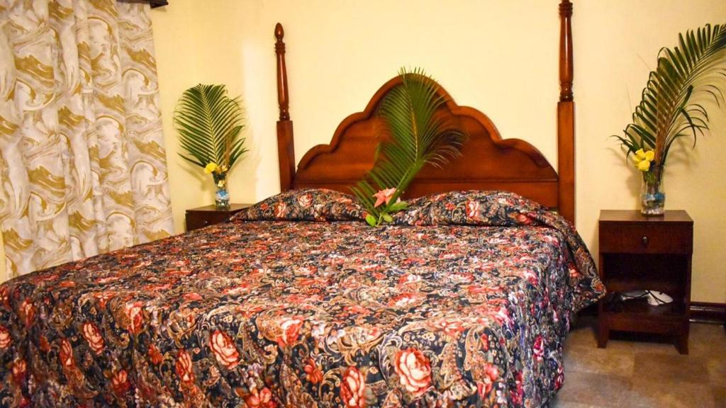 Postel nebo postele na pokoji v ubytování Boutique B&B at Stone Village