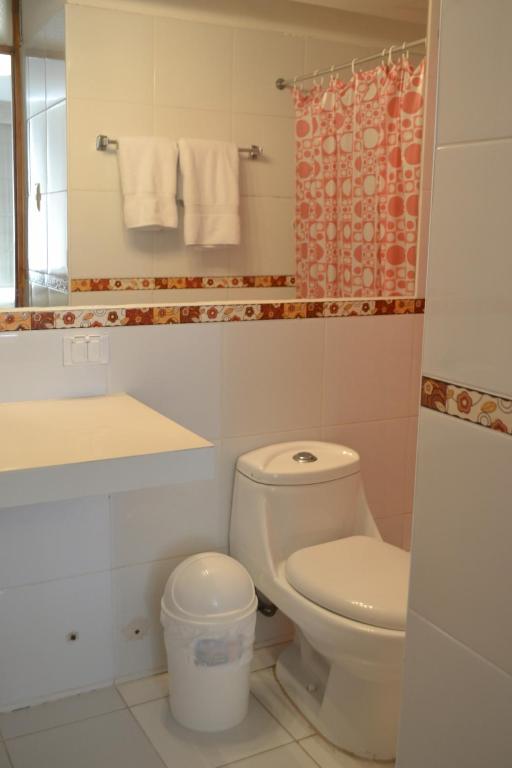 Koupelna v ubytování Suite Service Apart Hotel