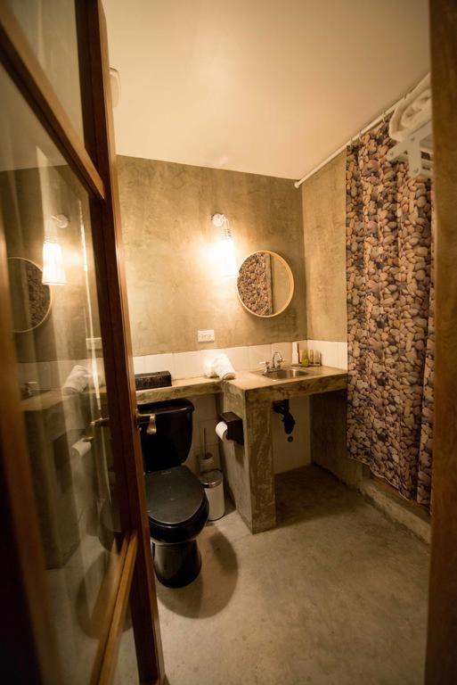 Koupelna v ubytování Hotel Casa Panama
