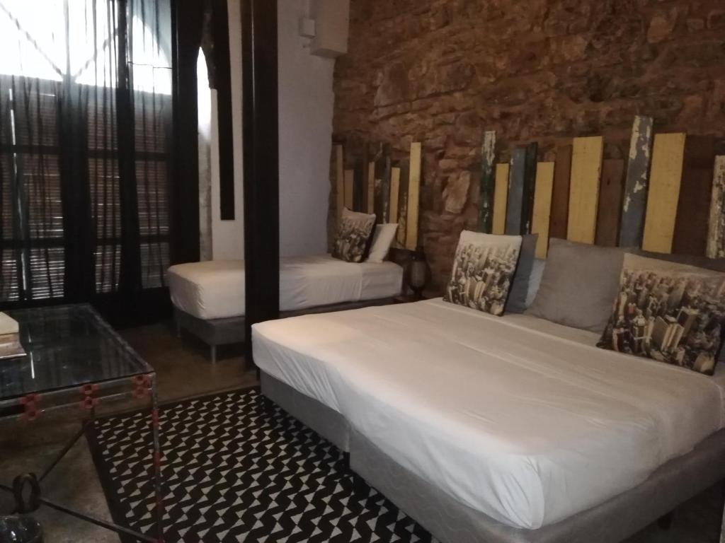 Postel nebo postele na pokoji v ubytování Hotel Casa Panama