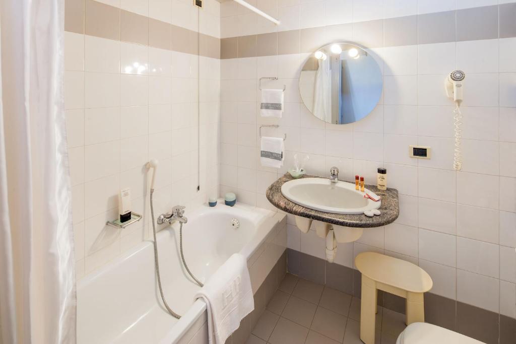 Koupelna v ubytování Phi Hotel Palio