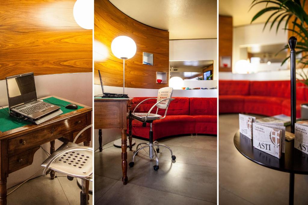 Postel nebo postele na pokoji v ubytování Phi Hotel Palio
