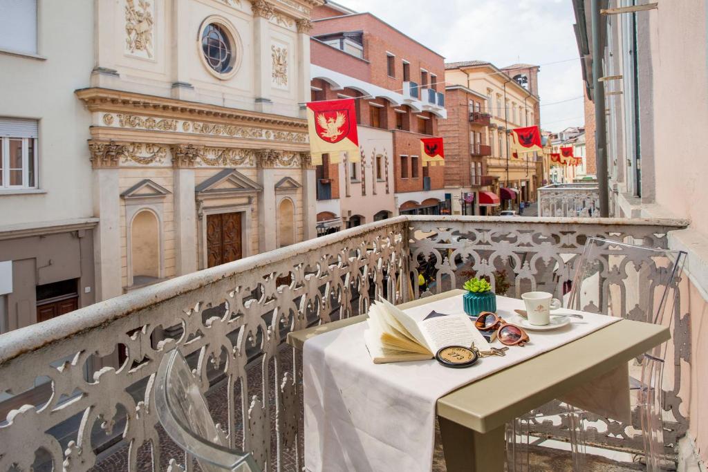 Balkón nebo terasa v ubytování Phi Hotel Palio