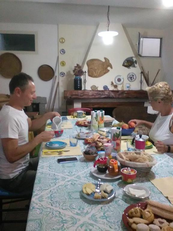 Jídlo v venkovského domu nebo okolí