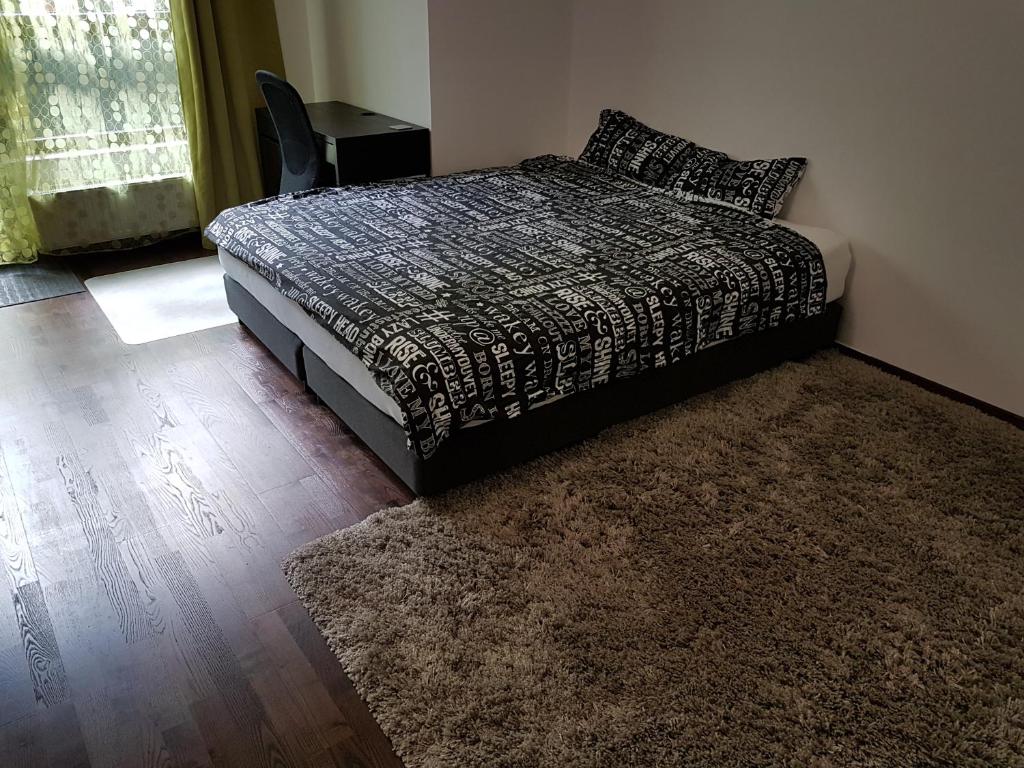 Posteľ alebo postele v izbe v ubytovaní MOne - fajny apartament w centrum Wrocławia
