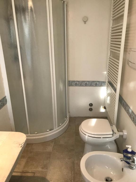 A bathroom at Villa Belforte