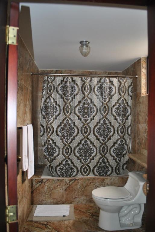 Koupelna v ubytování MAK INN HOUSE