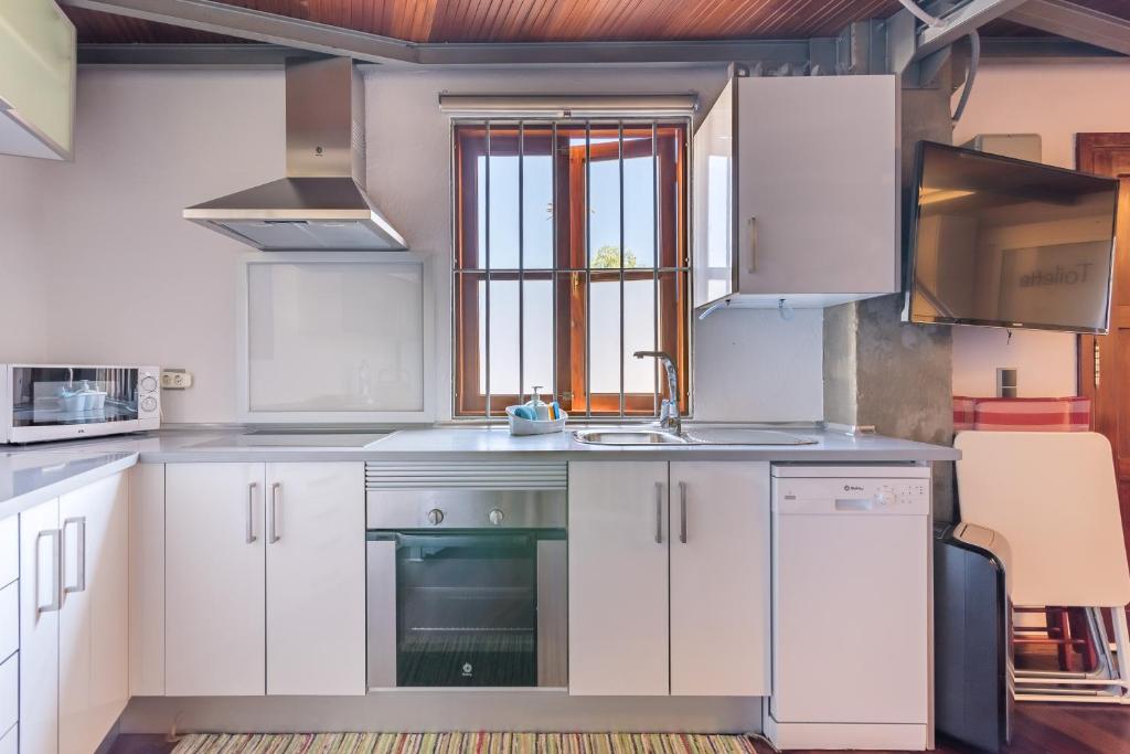 Kuchyňa alebo kuchynka v ubytovaní Loft La Fuente