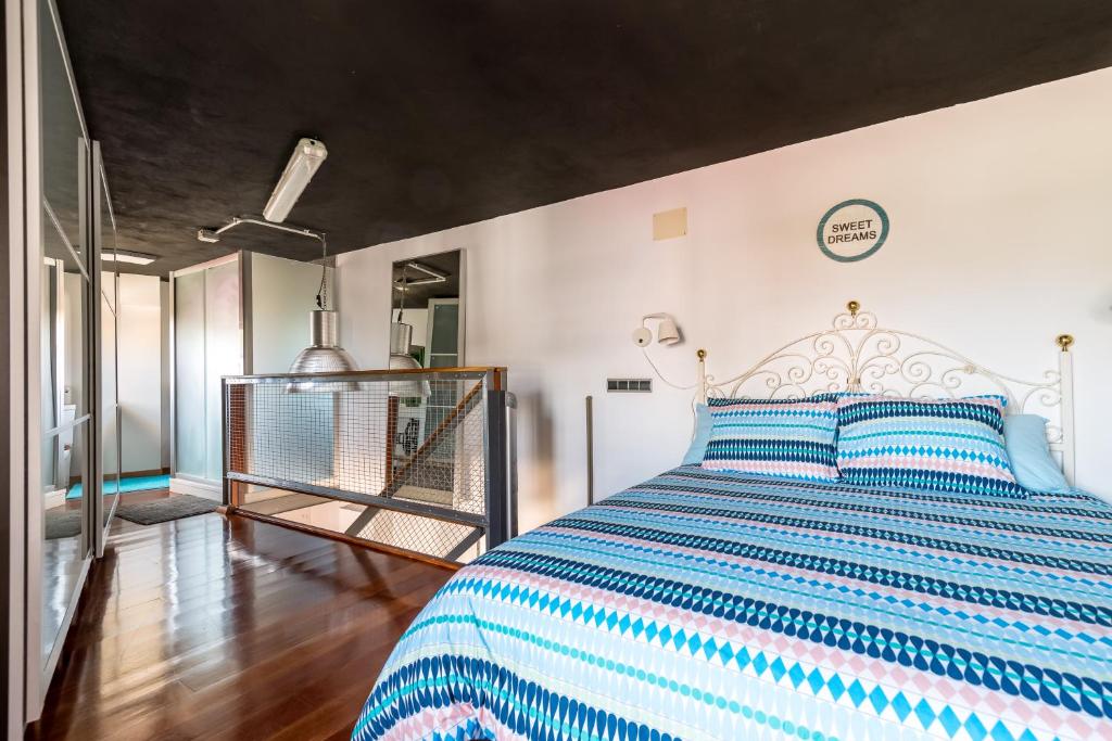 Posteľ alebo postele v izbe v ubytovaní Loft La Fuente