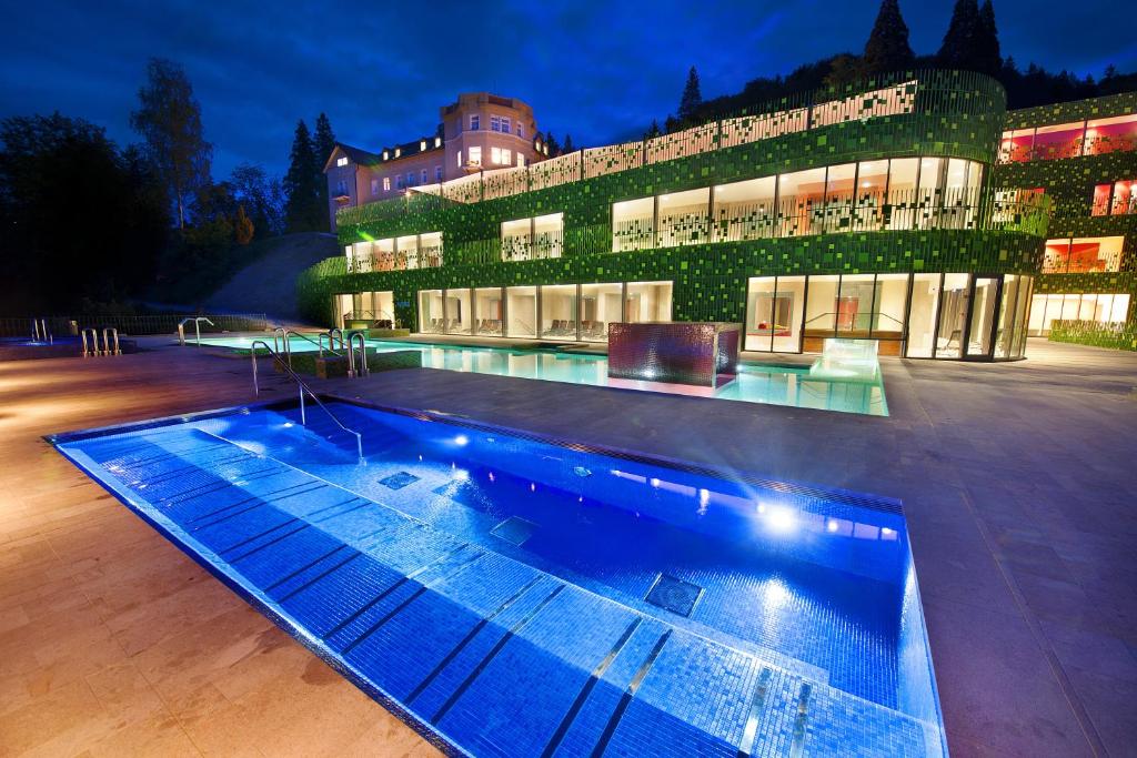 Bazén v ubytování Rimske Terme Resort - Hotel Zdraviliški dvor nebo v jeho okolí
