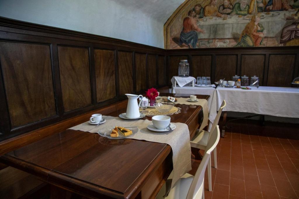 Restaurace v ubytování Convento San Bernardino