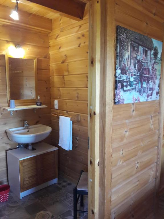 Koupelna v ubytování Au Doubs Repos