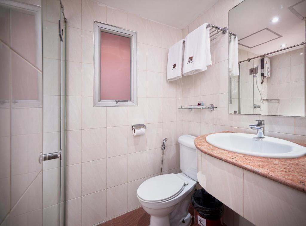 Koupelna v ubytování KC Place Hotel Pratunam