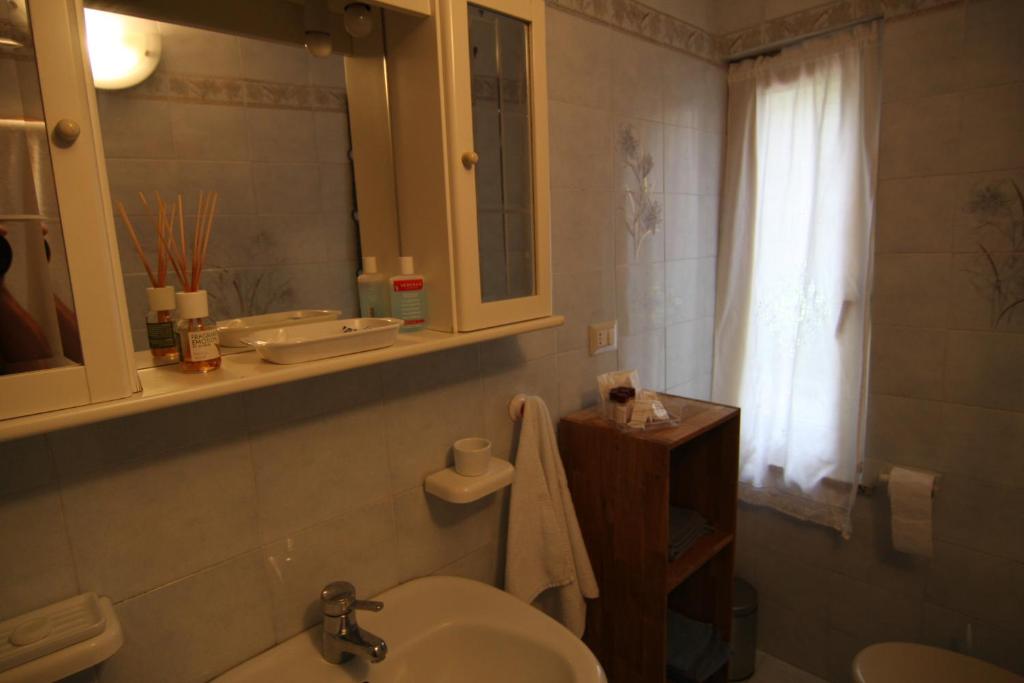 Koupelna v ubytování Il sogno di maggy