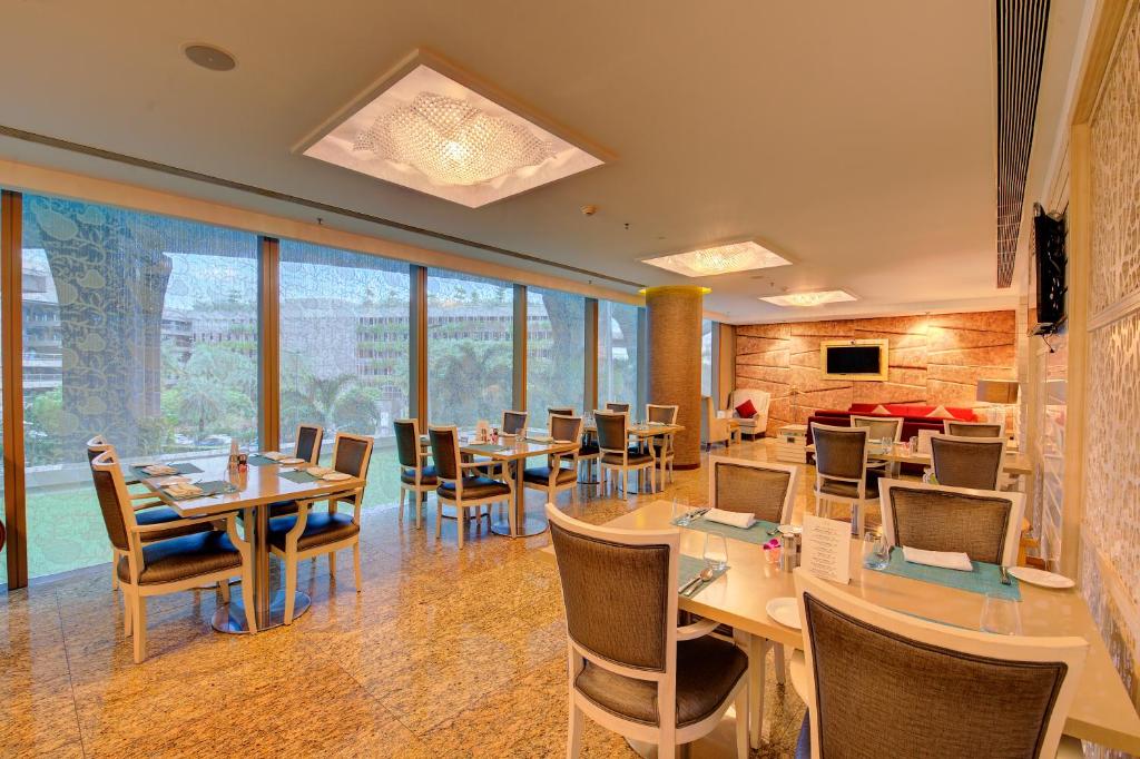 Restaurace v ubytování Niranta Transit Hotel Mumbai Airport - At Arrivals