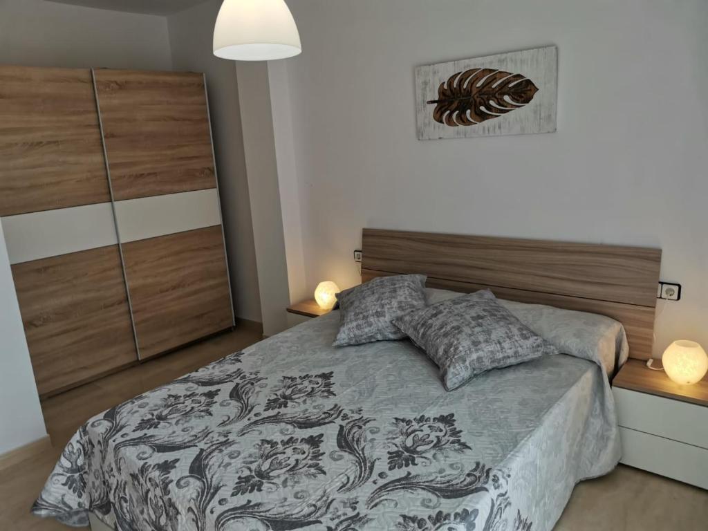 Postel nebo postele na pokoji v ubytování Delta Canyar