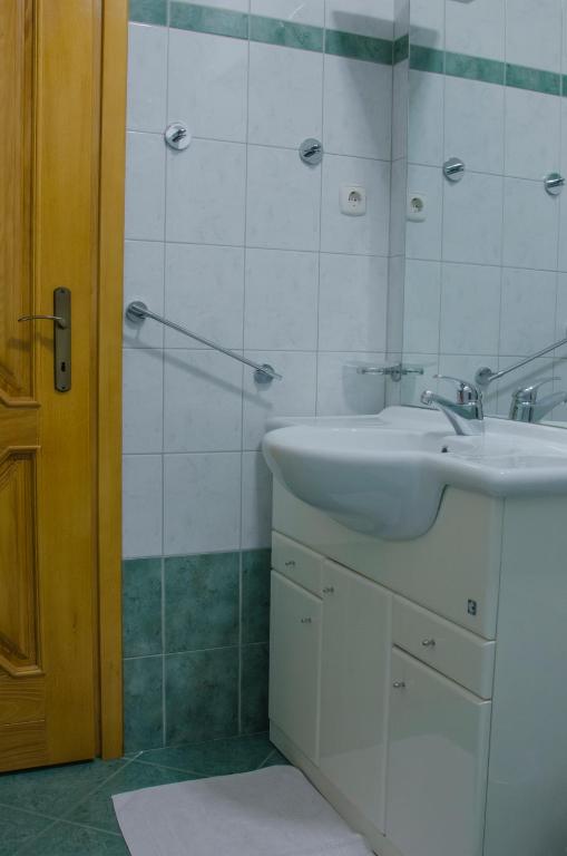 Koupelna v ubytování Miškar Rooms