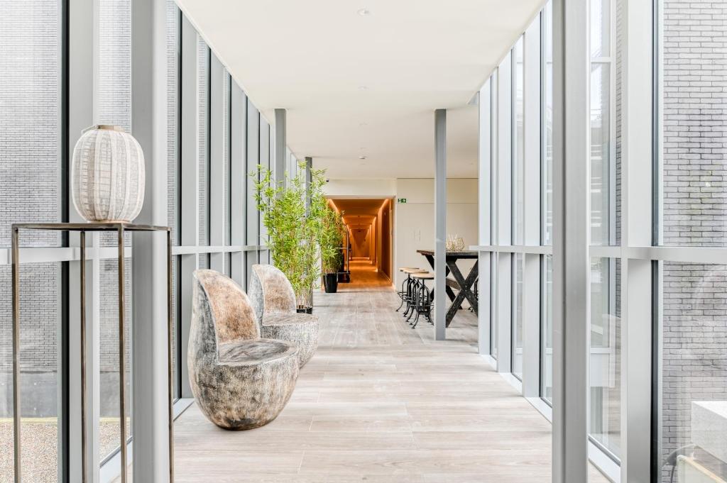 Posezení v ubytování Acropolis - Luxury Appartments I Hotelservice and parking