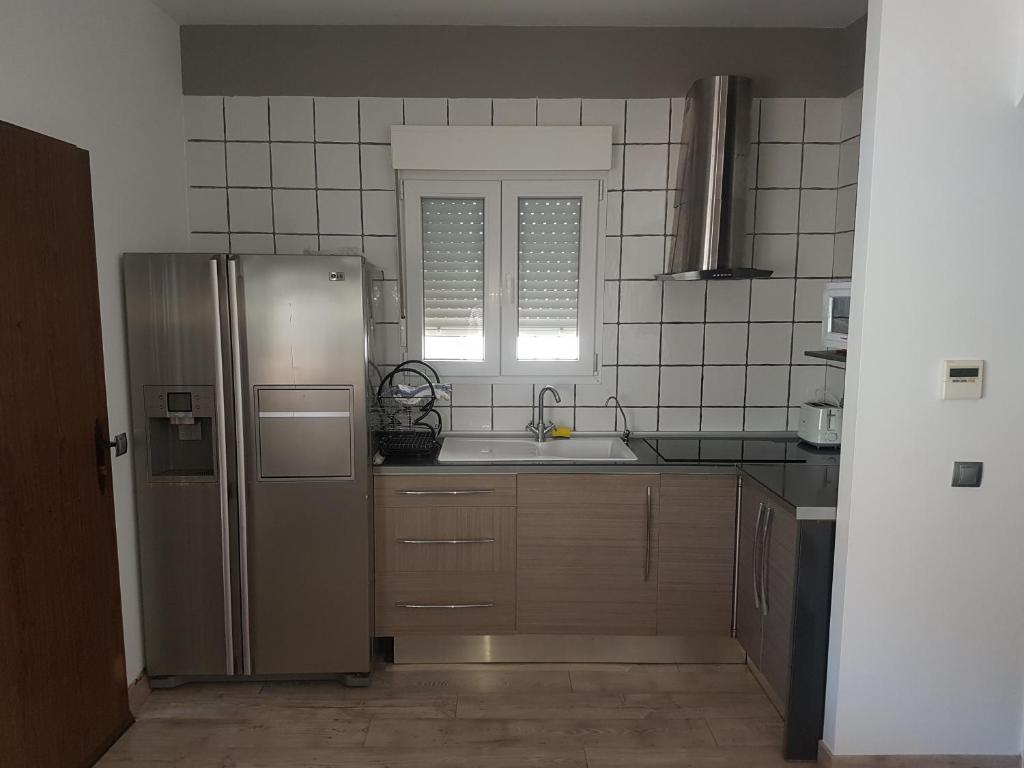 Kuchyňa alebo kuchynka v ubytovaní Casita del Molino