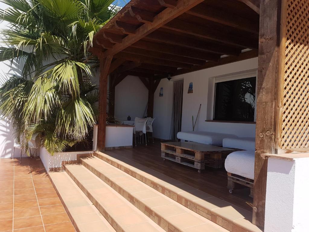 Balkón alebo terasa v ubytovaní Casita del Molino