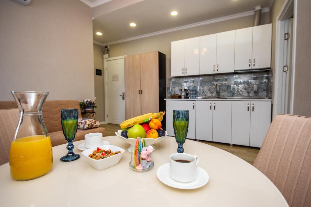 Kuchyň nebo kuchyňský kout v ubytování Margi Boutique Hotel by DNT Group