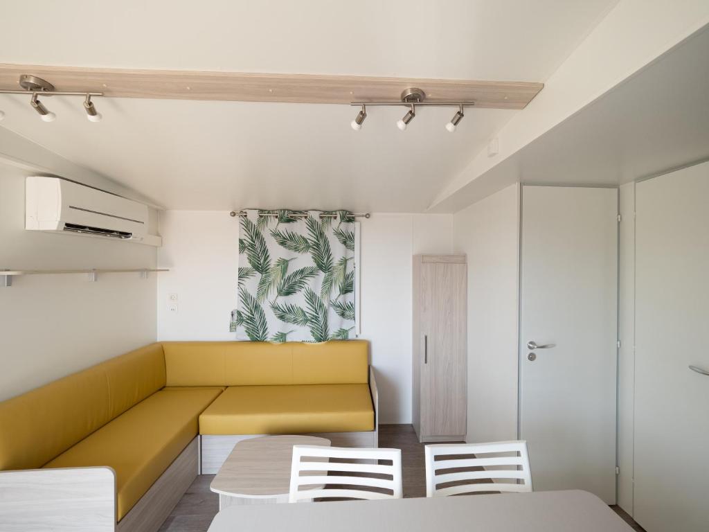Zona de estar de Camping L'Orangeraie