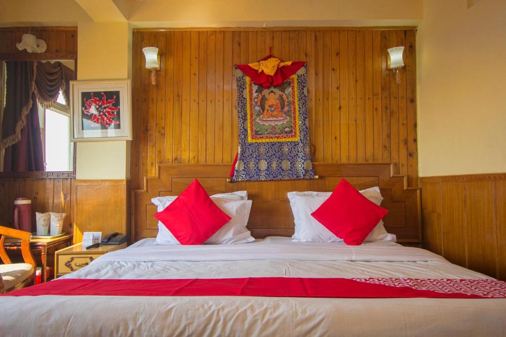Postel nebo postele na pokoji v ubytování hotel Seven Seventeen