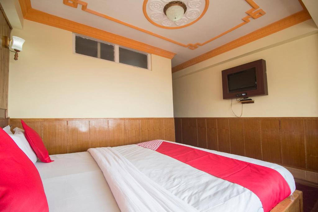 Postel nebo postele na pokoji v ubytování hotel Seven Seventeen