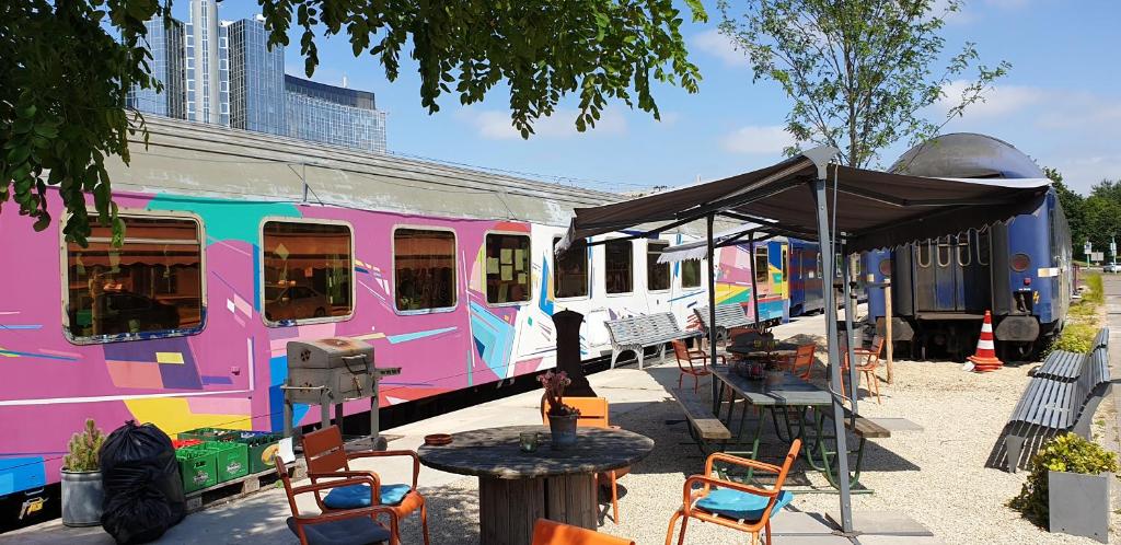 Fotografie z fotogalerie ubytování Train Lodge Amsterdam v destinaci Amsterdam