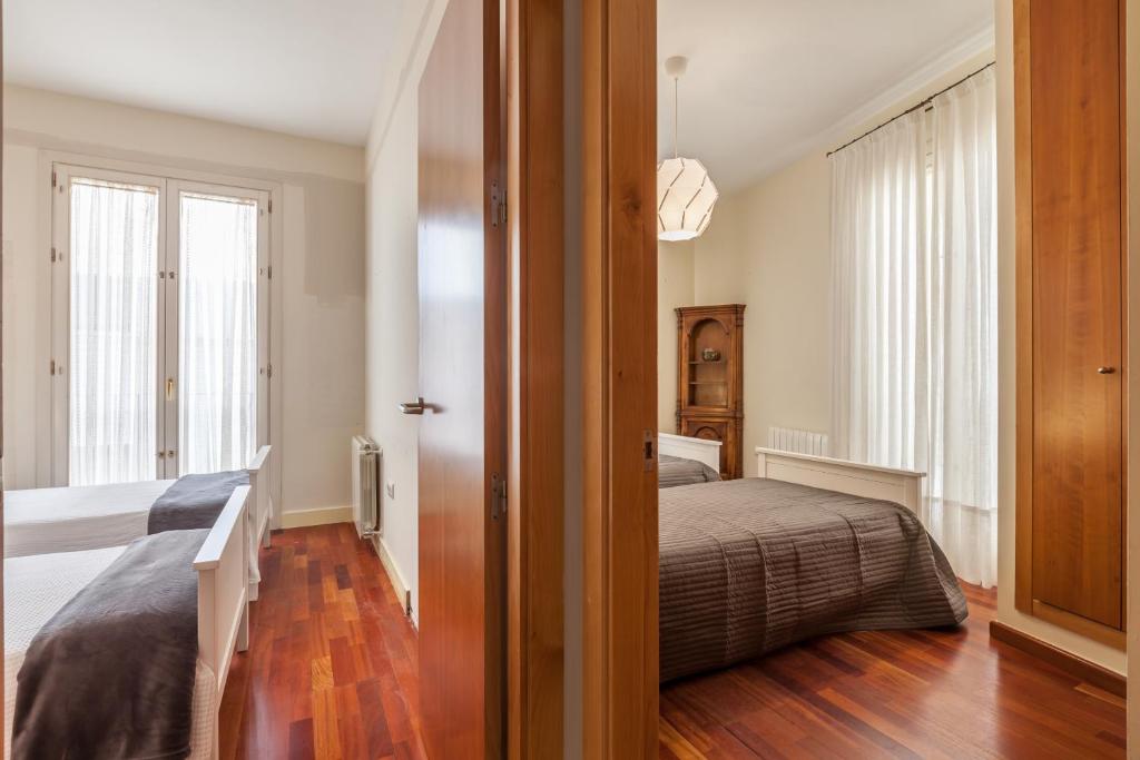 A bed or beds in a room at Atico de lujo en Aguilas