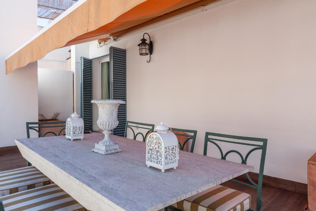 A balcony or terrace at Atico de lujo en Aguilas