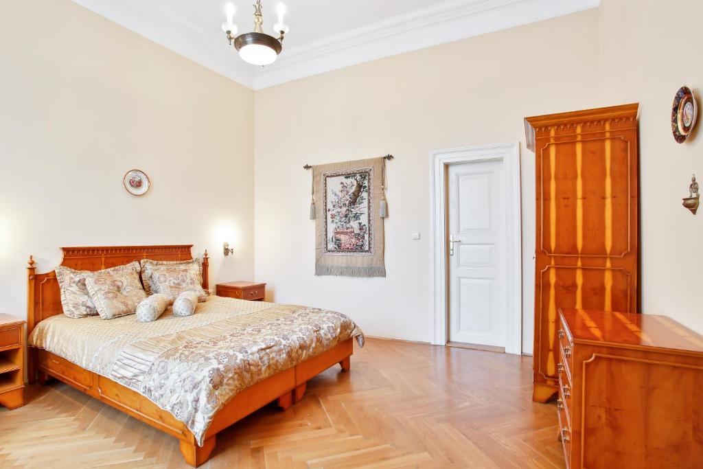 Postel nebo postele na pokoji v ubytování Open Gate