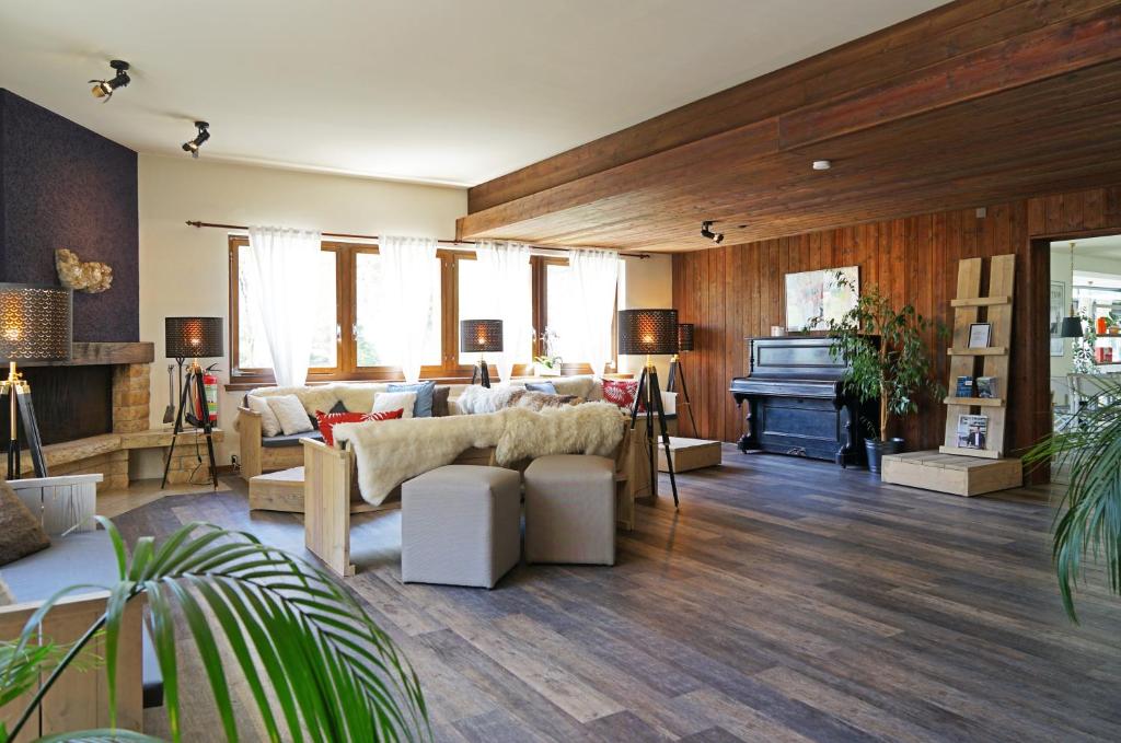 Posezení v ubytování Hotel Twing