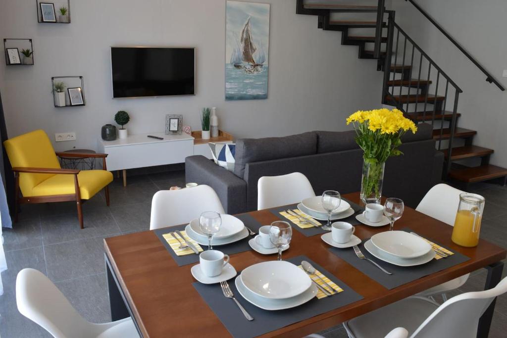 Posedenie v ubytovaní Amarena Holiday Home in Škrljevo