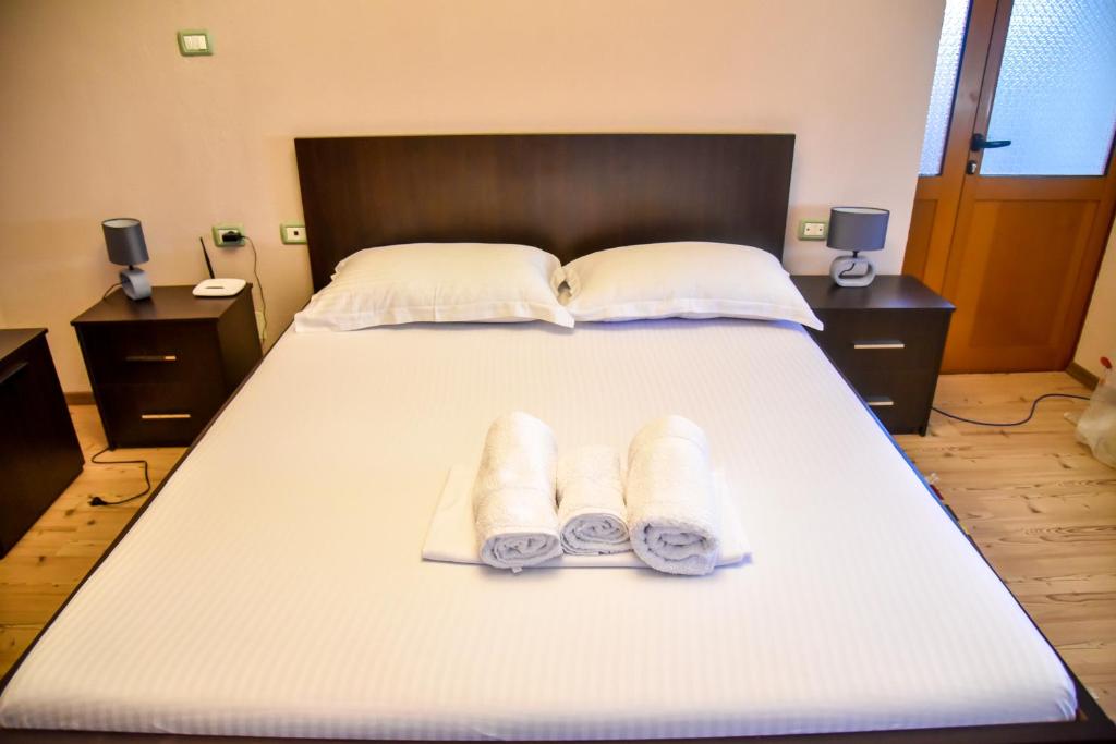 Postel nebo postele na pokoji v ubytování Hotel Sofra