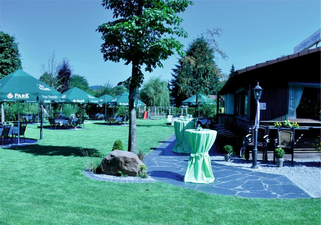 Zahrada ubytování Hotel Kupper