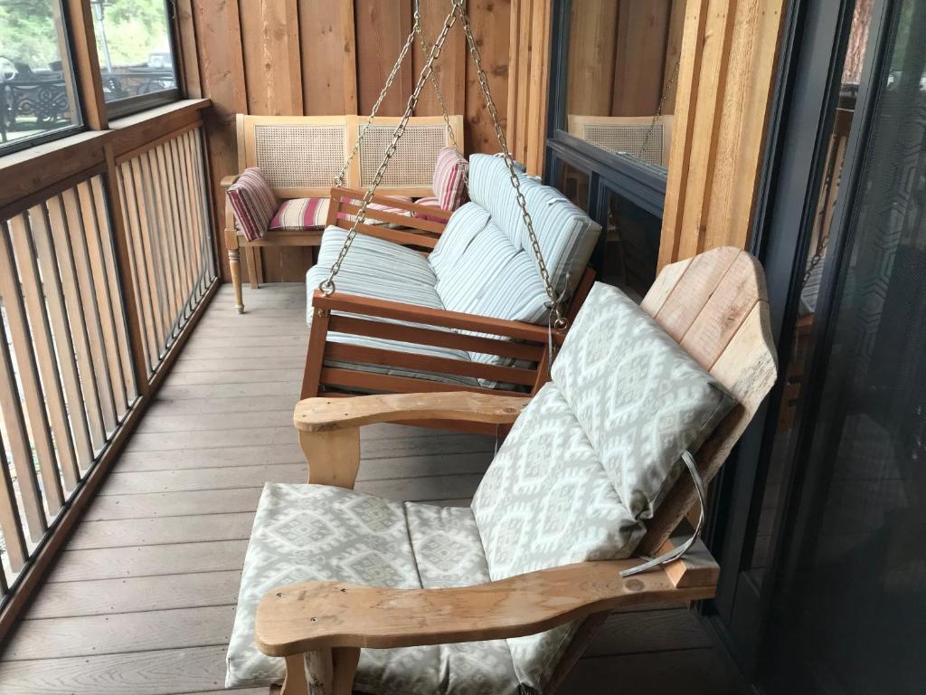 Posezení v ubytování Twisp River Suites