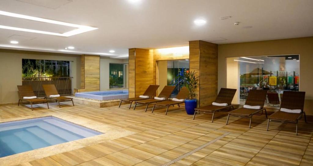  Apartamento em Resort de Olimpia