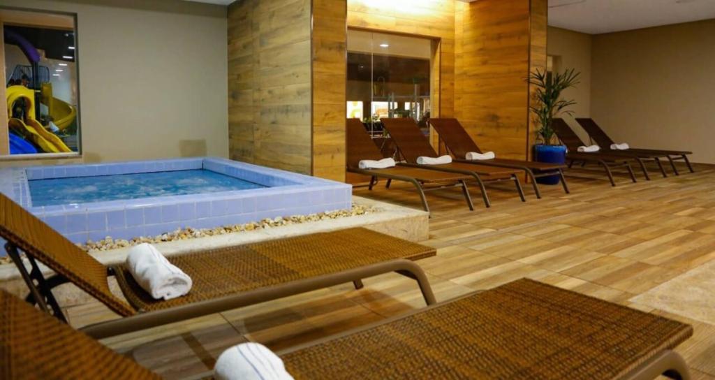  Apartamento em Resort de Olimpia